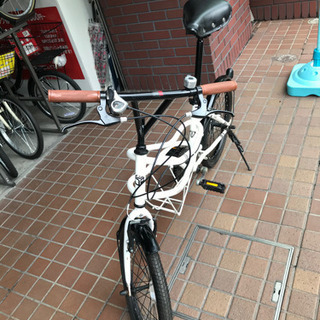 20インチ 外装7段変速付 ホワイト