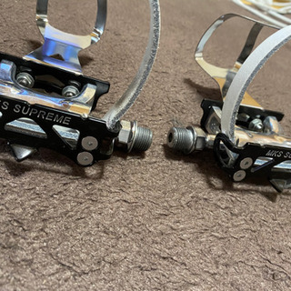 美品 三ヶ島 mks シュプリーム ペダル ピスト