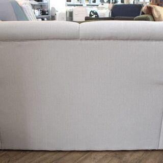 北大前! 札幌 引取 【高品質!!】マルカ家具 2人掛けソファ ホワイト 売れ筋 道産