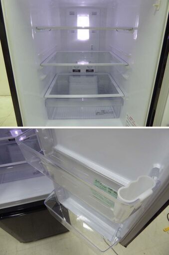 美品 2019年製 三菱 MITSUBISHI 保証付  動作確認済み 冷蔵庫 MR-P15E-B 146L
