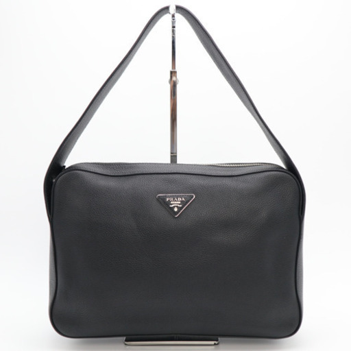 《PRADA プラダ ショルダーバッグ サフィアーノ 1BC023》Aランク