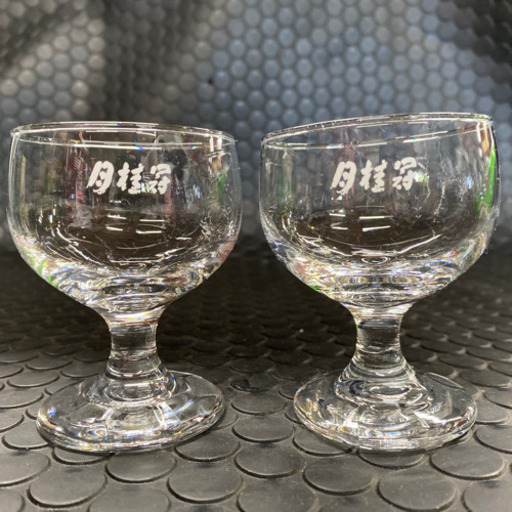 月桂冠ロゴ入りグラスでクイッと ペアグラス日本酒を飲もう ａｓａｄａ 魚住のお酒の中古あげます 譲ります ジモティーで不用品の処分