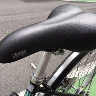 ブリヂストン　自転車　ブラック　ギア付き