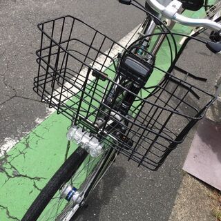 ブリヂストン　自転車　ブラック　ギア付き