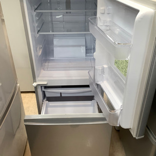 ①冷蔵庫　17年製 安心の1年間保証付!! 【パナソニック17年製】 3ドア冷蔵庫