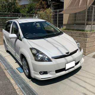 ウィッシュ WISH Z 純正エアロ装着車 ETC HDDナビ ...