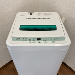 ☆AQUA アクア 洗濯機 5kg AQW-S50A-W 風乾燥