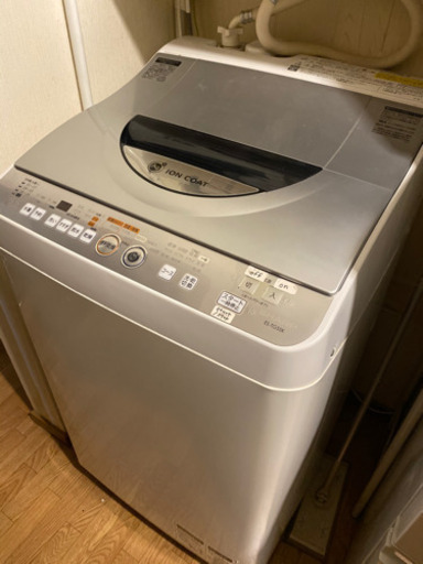 洗濯機 5.5ℓ SHARP ES-TG55K 美品