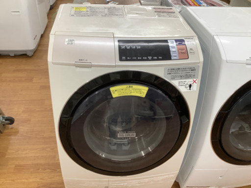 【HITACHI(ヒタチ)】6ヶ月の保証付！ドラム式洗濯機売ります！