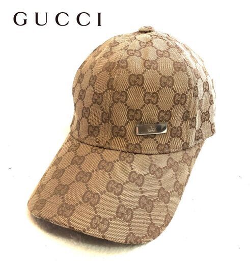 本日限定価格！！！GUCCI　GG柄　キャップ　ヴィンテージ