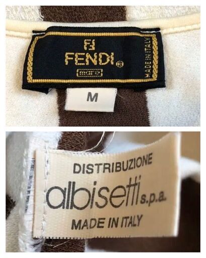 FENDI　パイル地　Tシャツ　伸縮性あり♡