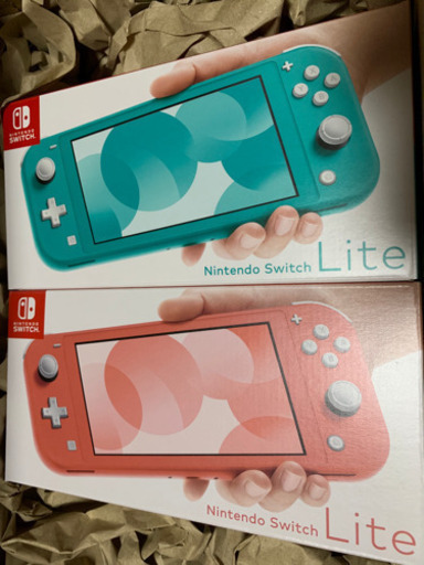 Nintendo Switch Lite コーラル ターコイズ 2点セット