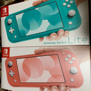 Nintendo Switch Lite コーラル ターコイズ ...