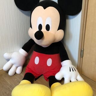 美品 大型 ミッキーマウス ぬいぐるみ (XL)  ベーシックス...