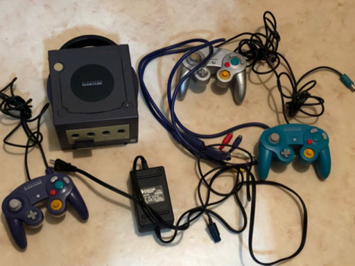 ゲームキューブ　ブラック　コントローラーセット