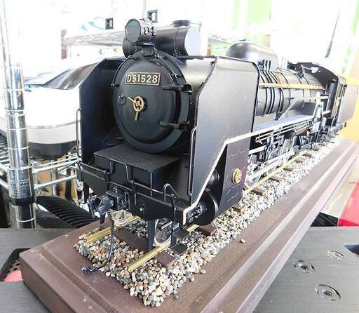 鉄道模型 D51528 D51型蒸気機関車 日本国有鉄道プレート,ケース付き デゴイチ 国鉄