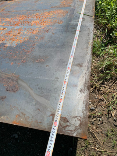 敷鉄板 3060mmX1530mm 厚み15mm 管理番号91002