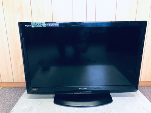 648番 SHARP✨液晶カラーテレビ✨LC-32V5‼️