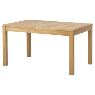 IKEA ダイニングテーブル 伸長式 ビュースタ BJURSTA 4〜8人用