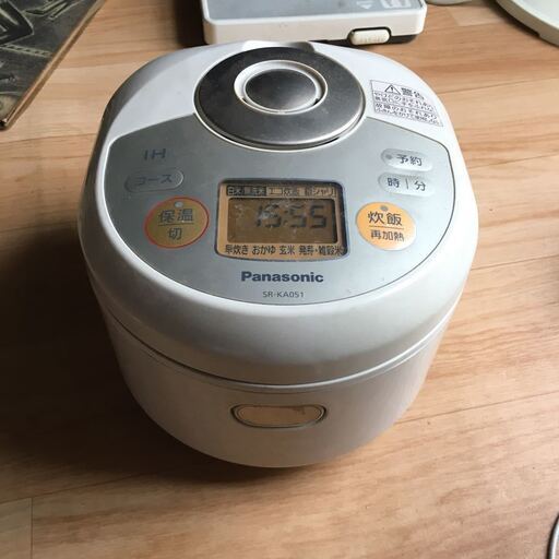 Panasonic パナソニック Ih 炊飯 ジャー 炊飯器 3合炊き Sr Ka051 動作確認済み 炊飯ジャー Ih炊飯ジャー アルト 大和のキッチン家電 炊飯器 の中古あげます 譲ります ジモティーで不用品の処分 Panasonic パナソニック Ih 炊飯 ジャー 炊飯器 3合炊き Sr Ka051 動作確認済み 炊飯ジャー Ih炊飯ジャー アルト 大和のキッチン家電 炊飯器 の中古あげます 譲ります ジモティーで不用品の処分