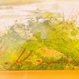 ★信州風景画★小山  潔作★油絵★