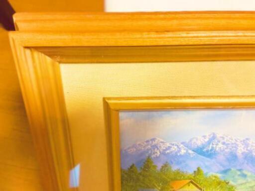 ☆信州風景画☆小山 潔作☆油絵☆