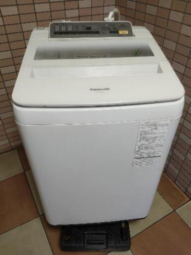 近隣地域格安配送★パナソニック大容量8kg全自動洗濯機ステンレス槽