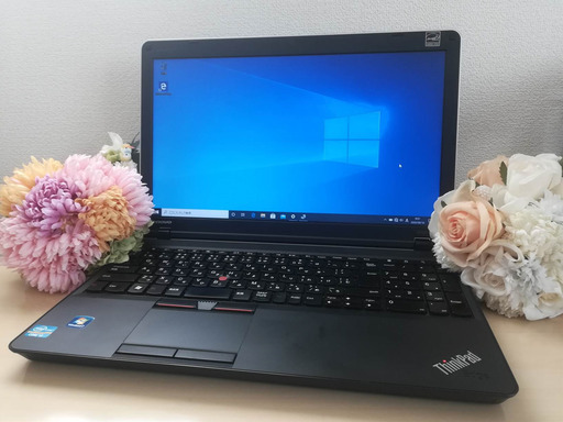 (お打合せ中)ノートパソコンA Lenovo Thinkpad Edge E520 CPU:core i3 メモリ:4GB HDD:250GB OS:Windows10Pro(64bit) 15.6型 無線LAN有(Wi-Fi対応) 光学ドライブ内蔵