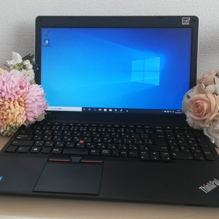 (お打合せ中)ノートパソコンA Lenovo Thinkpad Edge E530 CPU:core i3 メモリ:4GB HDD:320GB OS:Windows10Pro(64bit) 15.6型 無線LAN有(Wi-Fi対応) 光学ドライブ内蔵 Bluetooth内蔵