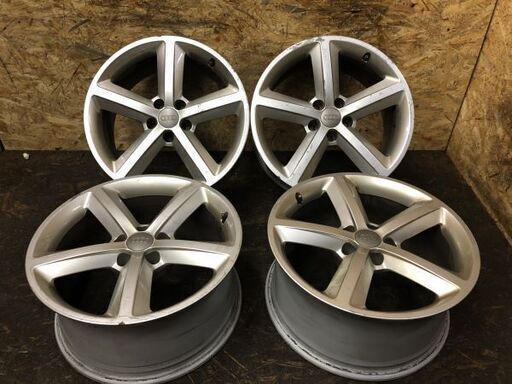 Audi アウディ A5 Sライン 純正ホイール Ronal製 18インチ 4本 8 5j5hpcd112 29 Vhj113 クレジッ Tanikawa S 南平岸のタイヤ ホイールの中古あげます 譲ります ジモティーで不用品の処分