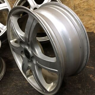 BS FEID 社外ホイール 15インチ 4本 6J5HPCD100+45 プリウス 