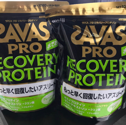 ザバス(SAVAS) ザバス プロ リカバリープロテイン グレープフルーツ味 1020g (約34食分) 2個セット