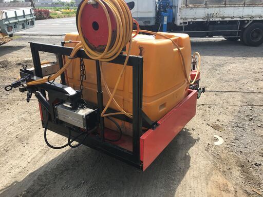 自走式　麻場産業　動噴　NS6000　大型タンク付き