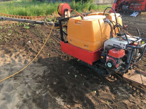 自走式　麻場産業　動噴　NS6000　大型タンク付き 自走式 麻場産業 動噴 NS6000 大型タンク付き