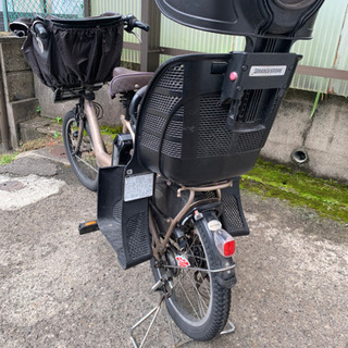 【お取り引き完了】3人乗り電動自転車　ブリジストン　アンジェリーノ　ミニ