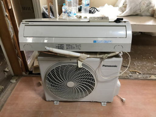 エアコン　panasonic 冷暖房　100V  正常作動