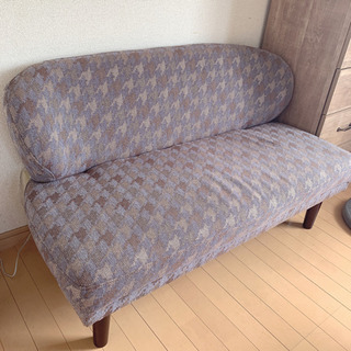 F≫3イラプン 【限定・美品】最終値下げ・千鳥格子のソファ - bravista