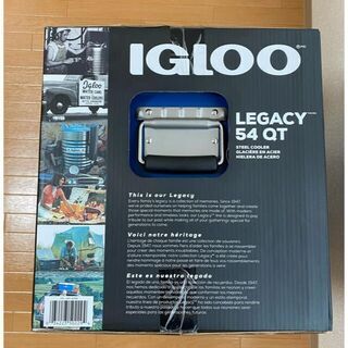 【新品未開封】イグルー スチール クーラーボックス レガシー 54QT(51リットル) IGLOO Lagacy 54QT(51L) Steel Cooler