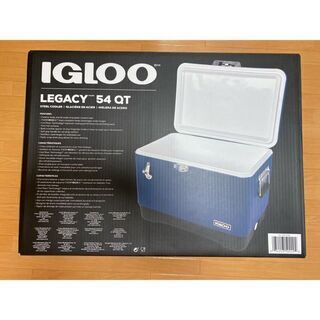 新品未開封】イグルー スチール クーラーボックス レガシー 54QT