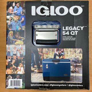 【新品未開封】イグルー スチール クーラーボックス レガシー 54QT(51リットル) IGLOO Lagacy 54QT(51L) Steel Cooler