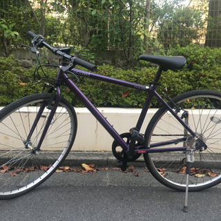 クロスバイク 紫