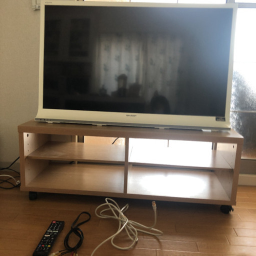 SHARP LC-40J9 テレビ\u0026テレビ台