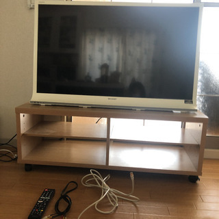 SHARP LC-40J9 テレビ&テレビ台