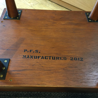 定価6万円 PACIFIC FURNITURE SERVICE オットマン スタンダードCソファ パシフィックファニチャーサービス カバ無垢材