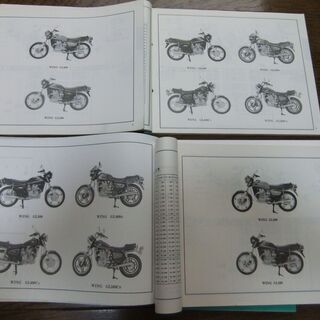 ホンダ　HONDA　GL400・500 パーツリスト　各種