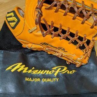 軟式グローブ　外野用ミズノプロ