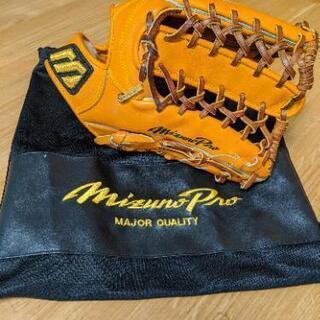 軟式グローブ　外野用ミズノプロ