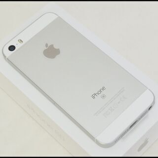未使用 SIMロック解除済 iPhoneSE 32GB シルバー MP832J/A UQ 〇判定