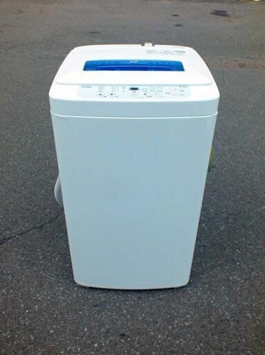 【苫小牧バナナ】2018年製 ハイアールHaier 4.2kg 洗濯機 JW-K42M ホワイト系 １人暮らし向け 清掃済み