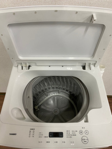 ☆TWINBIRD KWM-EC55 5.5kg 洗濯機◆2018年製